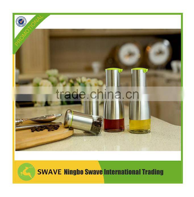 Kitchen helper 2 pcs/set storage seasoning pot,stainless steel kitchen utensils