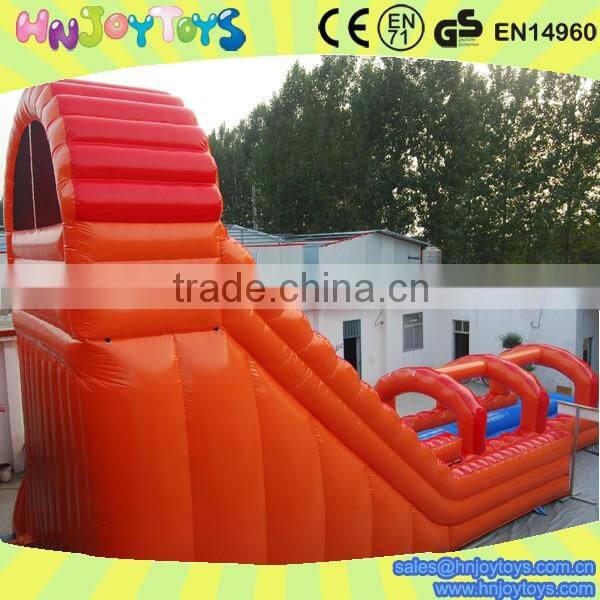 Dual Lane 27' Roaring River Inflatable Water Slide with Slip N Slide