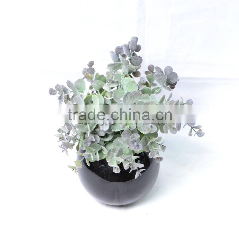 artificial flower with special shape and snow feel color
