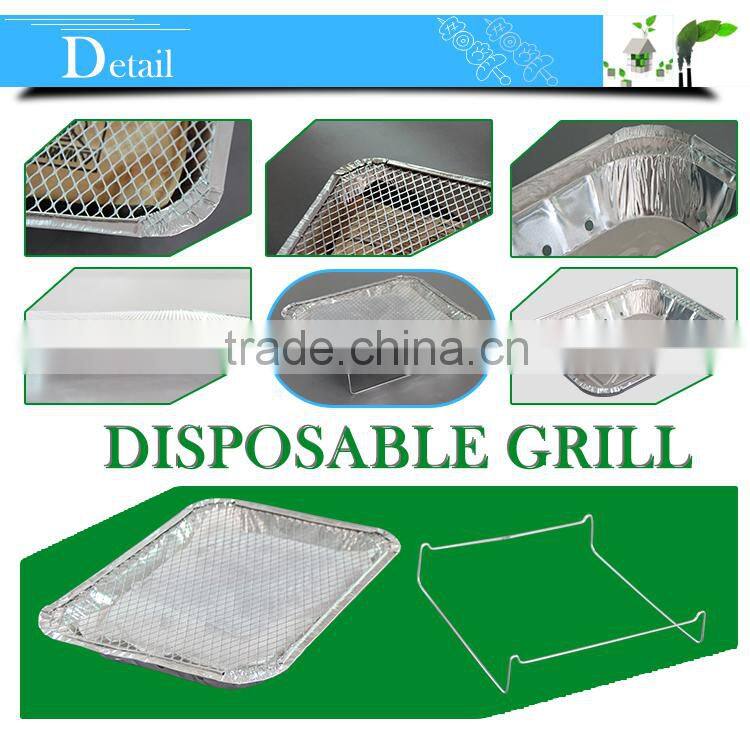 48*31*6 cm ONE TIME BBQ Charcoal Grill, BBQ Grill Instant Charcoal