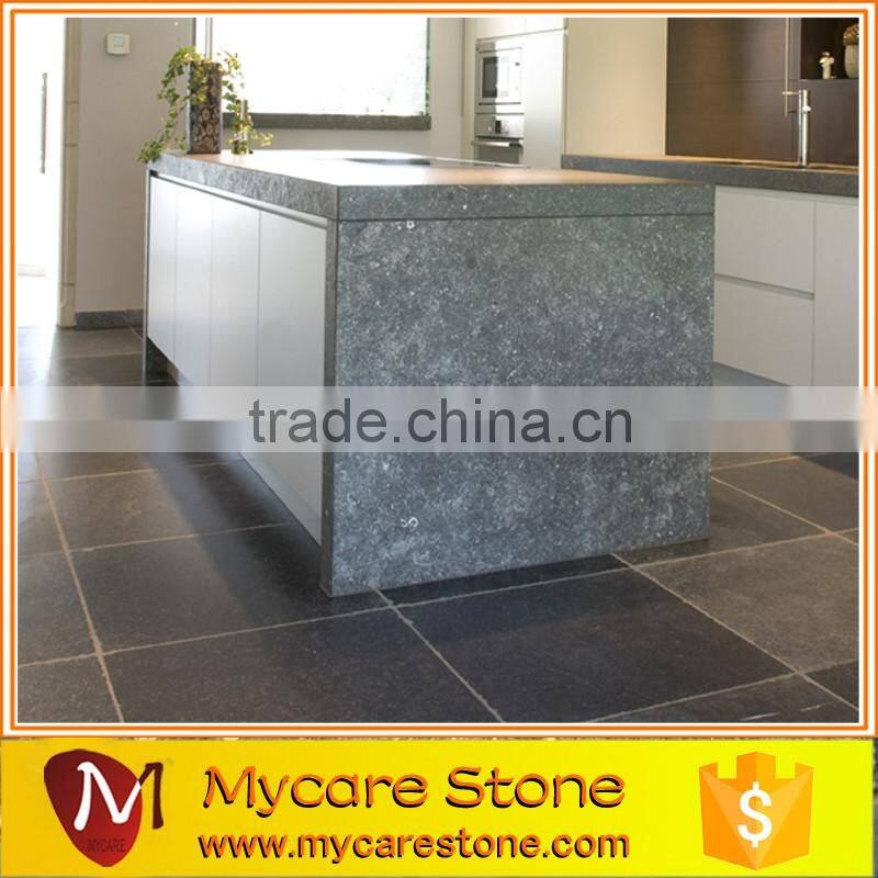 Natural Flamed Blue Limestone Flooring Tile