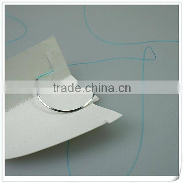 suture needle with nylon threads 75cm