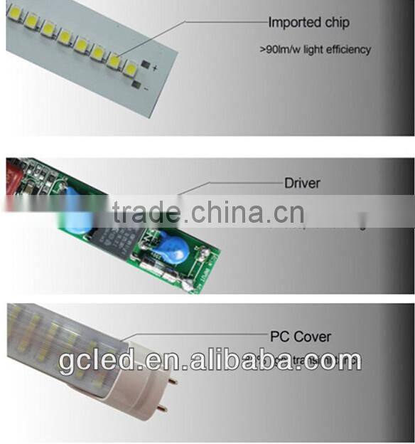 CE/ROHS APPROVED 24W T8 ELECTRONIC BALLAST LED TUBE BALLAST COMPATIBLE 1200MM 4FT 3 YEARS
