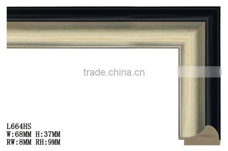 Hot selling W68MM H37MM pine mdf frame wood frame moulding