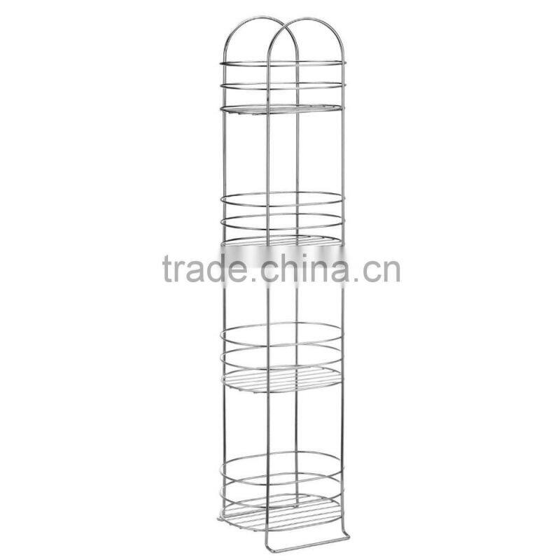 Chrome Assemble Pedestal Sink Shelves