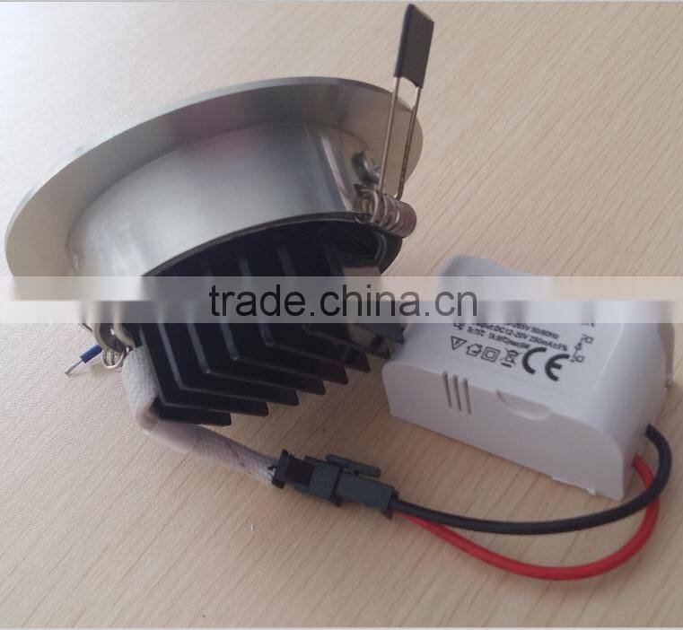 AC85-265V isolated current constant 5w cob led downlight