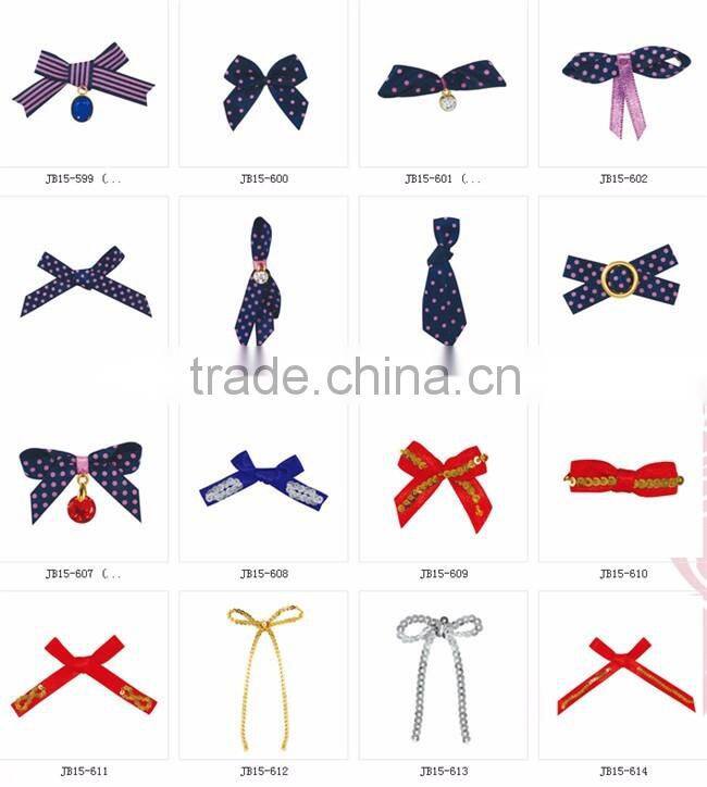 Green Ribbon Bow With White Dots