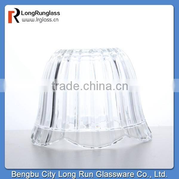 LongRun 180mm Mongolian style medium glass candy dish