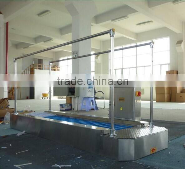 Sole cleaner machine water cleaning use in workshop cycle-cleaning