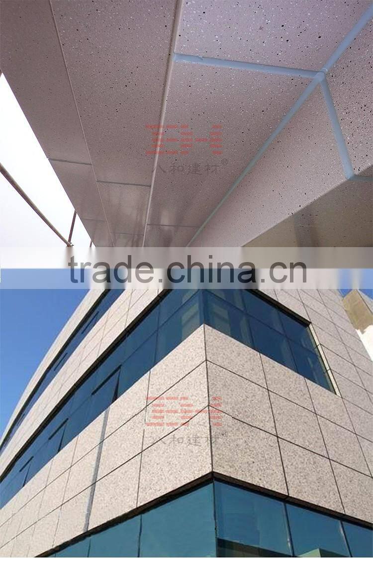 Decorative marble grain aluminum panel exterior wall cladding designs