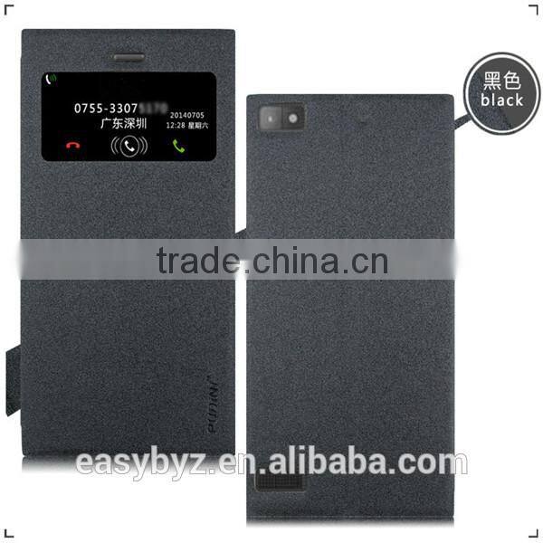 Mobile phone accessories phone case leather flip case for blackberry Z3, for blackberry z3 case flip
