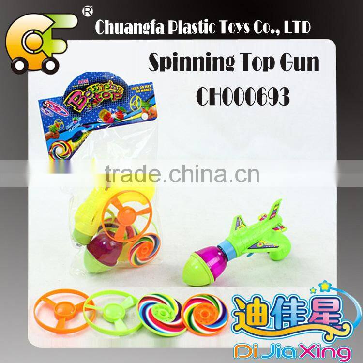 Boy toys Plastic classic toys flying saucer top gun toys for children