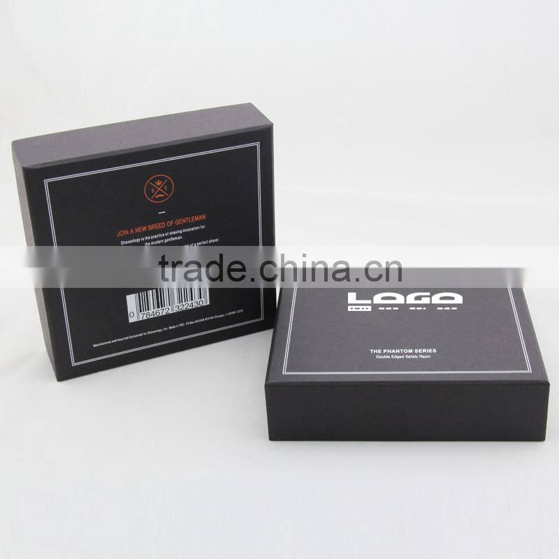 Luxury custom printed shaving razor packaing box