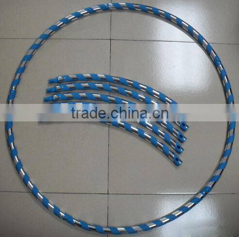 2015 the newest type detachable hula hoop/foldable hula hoop with high quality