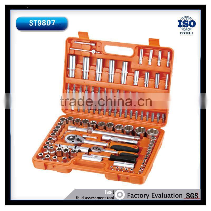 108pcs (1/4"&1/2") car repair sockets