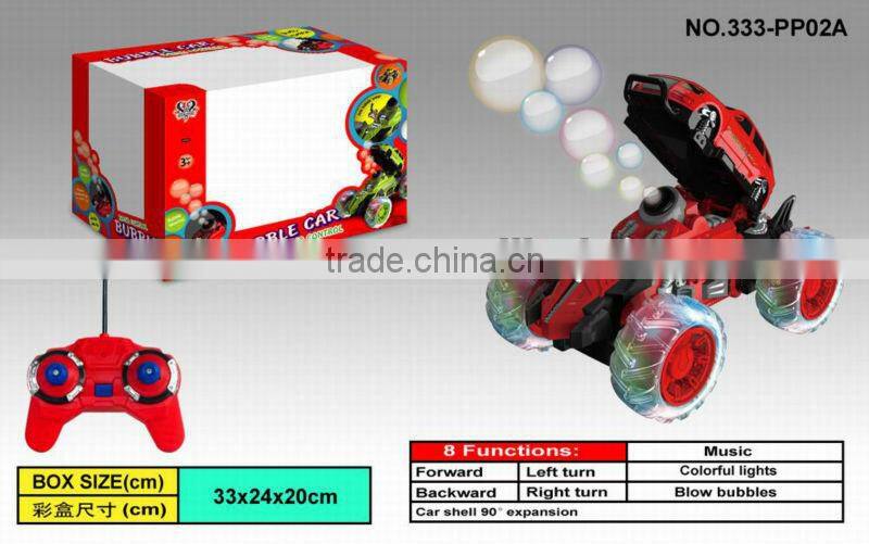2013 NEW! 8 function bubble rc car PAF333-SS03
