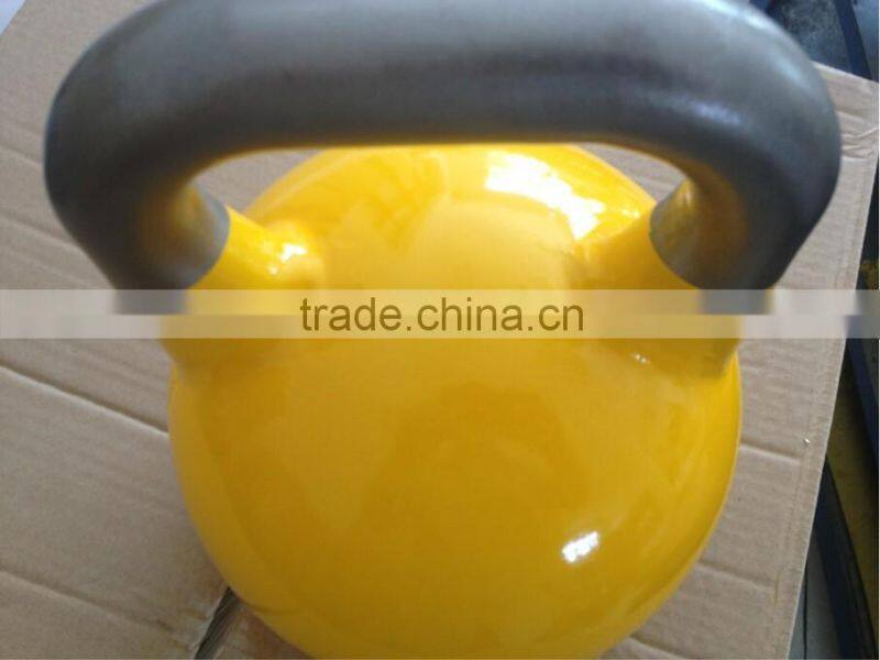 High Quality kettle bell for crossfit competition smoth surface with anti-rust handel