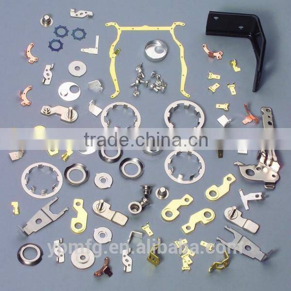 brass pieces stamping parts custom precision stamping services