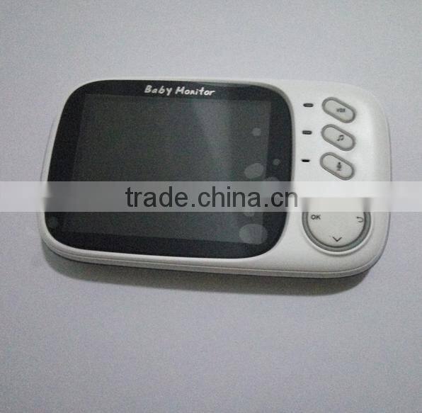 VB603 Baby Monitoring 3.2 Inch 2.4g Infant Babies Monitor Wireless Baby Caretakers Two-Ways Intercom Infrared Night Vision