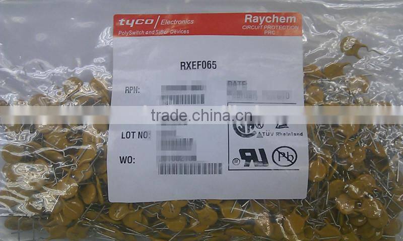 PPTC FUSE RXEF065 security and alarm systems protective