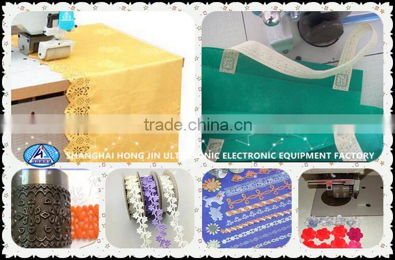 Ultrasonic Ultrasound Lace Machine with Roller