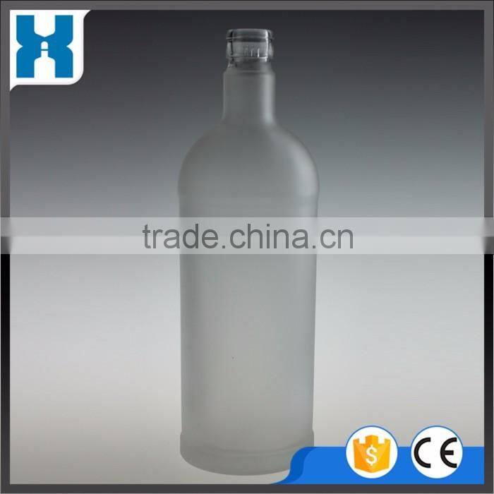 500ML/750ML FROST STANDARD GLASS VODKA BOTTLE FOR WHOLESALE