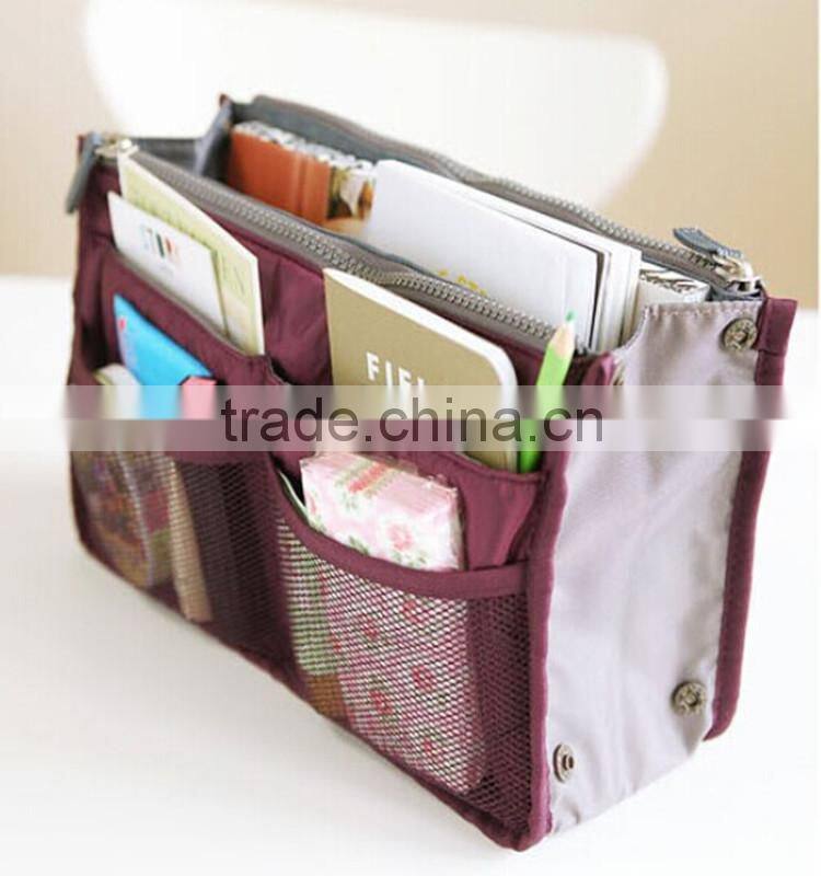 Promotional bulk high quality large space nylon storage bag wholesale