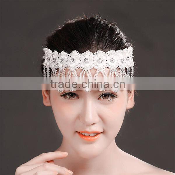 MYLOVE Women Hair Jewelry 2015 New Design Created Crystal Headband Wedding Hair Accessories MLF104