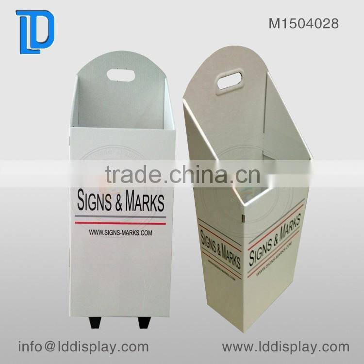 Paper trolley display box