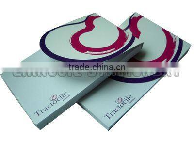 Hand shaped of die-cut neon sticky notepad