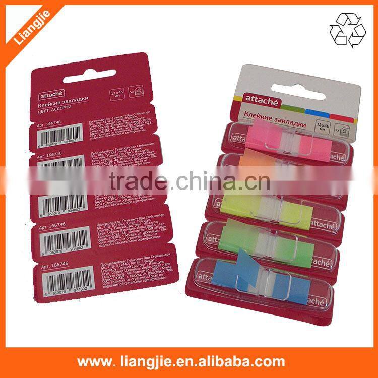 PET/PVC Sticky Notepad Index on PVC Tablet