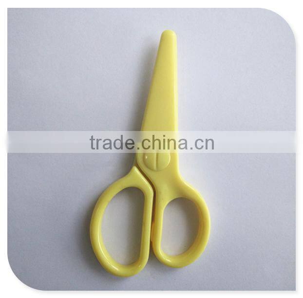 2015 new design plastic safety scissors