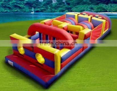 hot sale big inflatable obstacle course