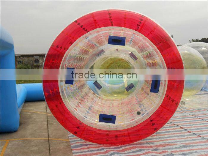 2014 POP inflatable water roller for water play equipments