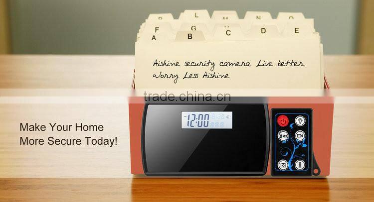 Top Selling AVI Memory card 8m Remote control personal hidden camera