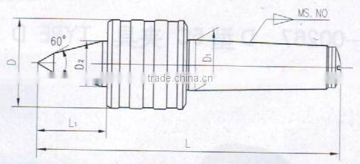 Medium duty Live Center(extended)
