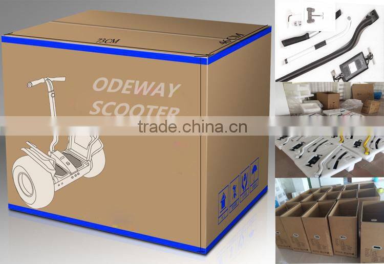 handycapped Adult 2 wheel standing chariot electric scooter 48v 2000w