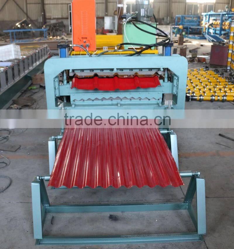 Novel design of DIXIN 840/850 double deck roll forming machine