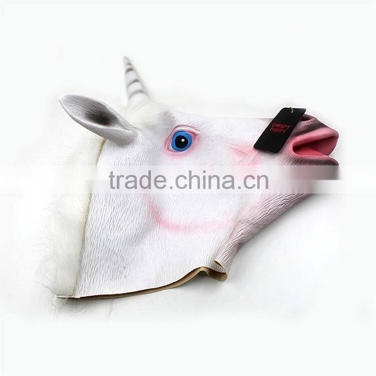 2016 New Fashion cosplay fashionable cute wire EL light horn Mask