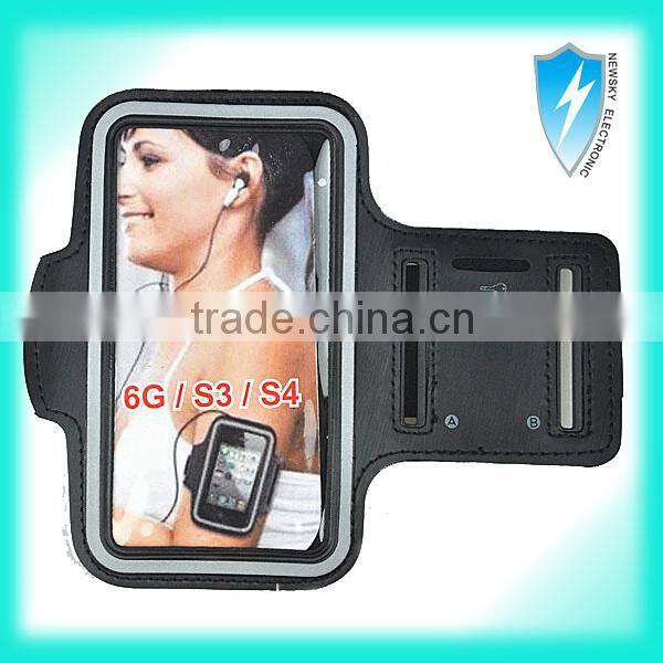 Facotry Neoprene sports phone armband for Samsung S5