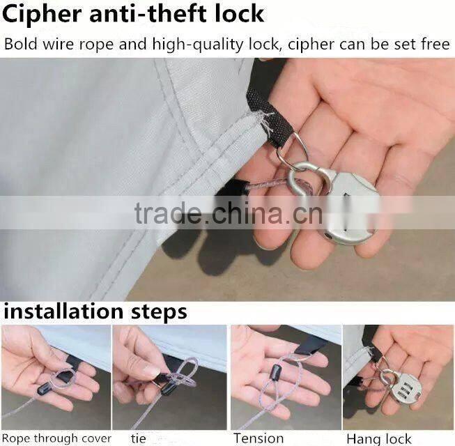 Full Car Cover Waterproof Anti Heat Sun UV Snow Dust Rain Resistant Protection