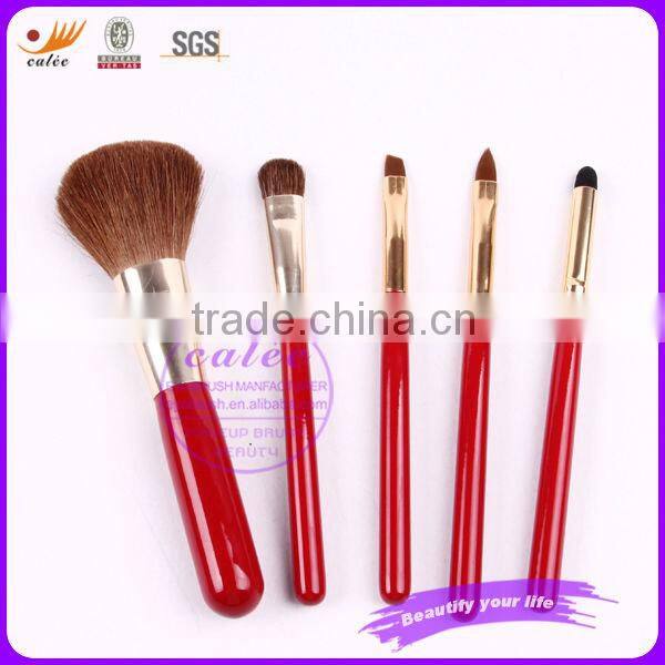 China red natural and nylon hair import makeup brushes