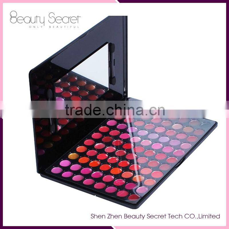 88 colors cosmetic makeup lip gloss palette