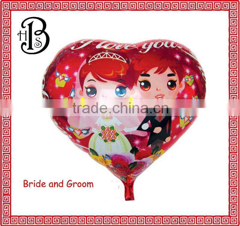 wholesale foil aluminum balloons for advertisement and party
