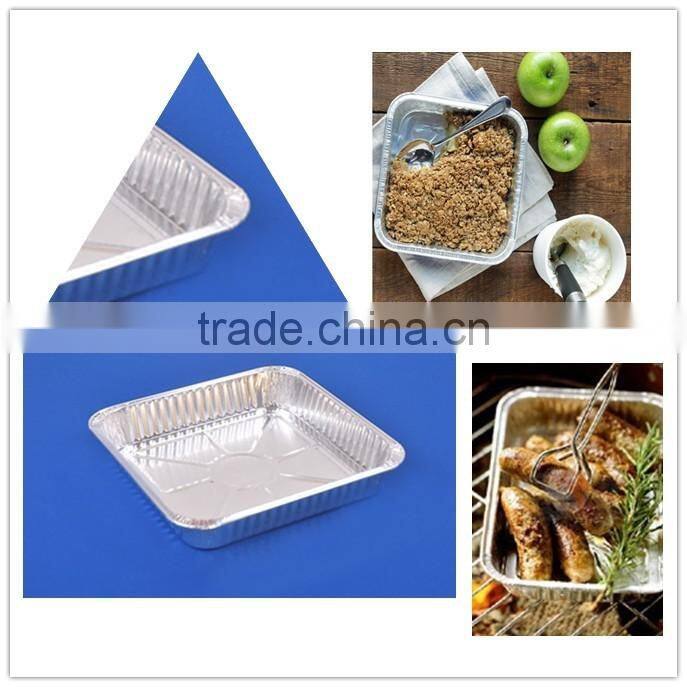 8" Square Aluminium Foil Cake Pan/Foil Pie Pan