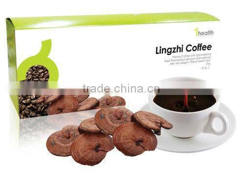 Lingzhi spore coffee, 4 in 1 instant coffee powder
