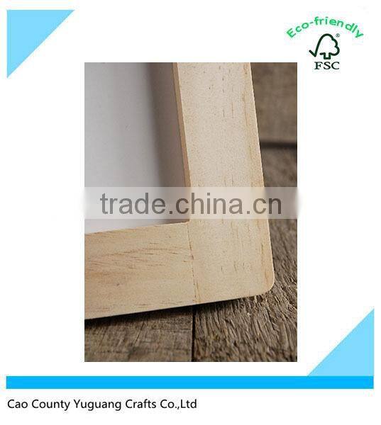 Custom Natural Wood Photo Frame