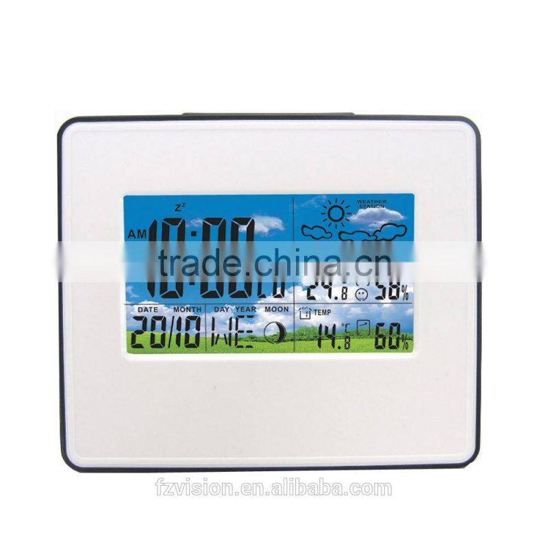 Wifi wireless Weather Station thermometer professional weather station with 3 remote sensors