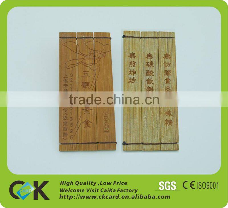 New product engraving natural wooden hang tag factory price