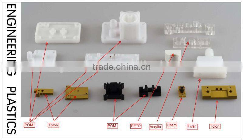 CNC Engineering Plastic Machining Parts(PA,POM,PEEK,PPS)